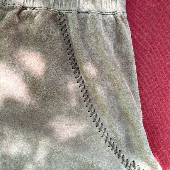 Leather Suede Shorts size small - Picture 2 of 6